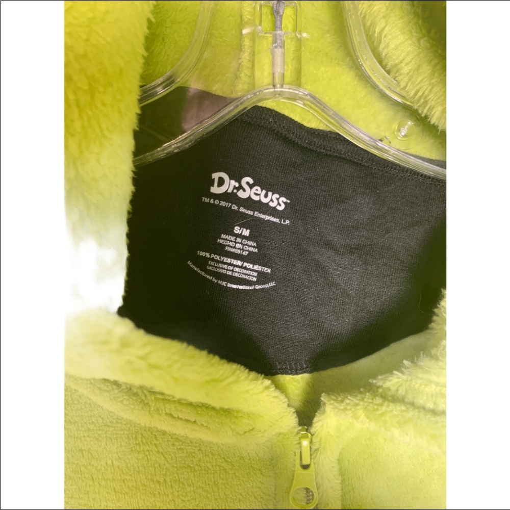 Dr Seuss Men's Grinch Always Naughty One Piece - Picture 7 of 9